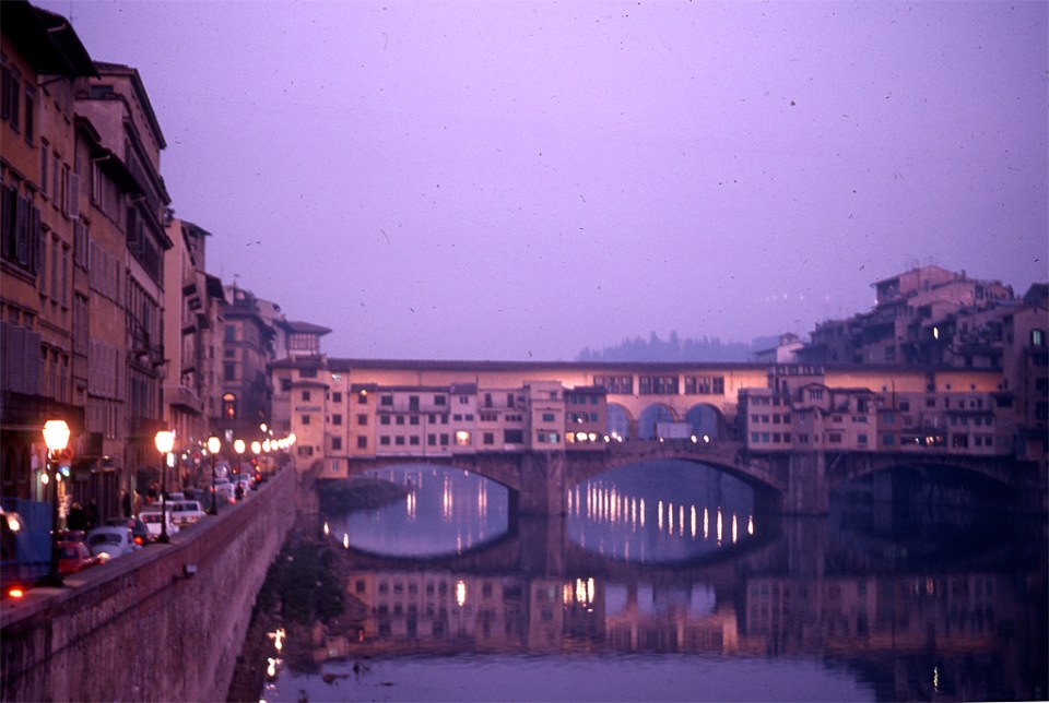 Veccio Bridge Then