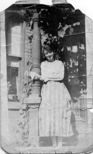 Mlle Decarpentry Plancenoi, Belgium 1919